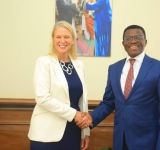 Katikkiro Mayiga meets the new British High Commissioner, strengthens cooperation